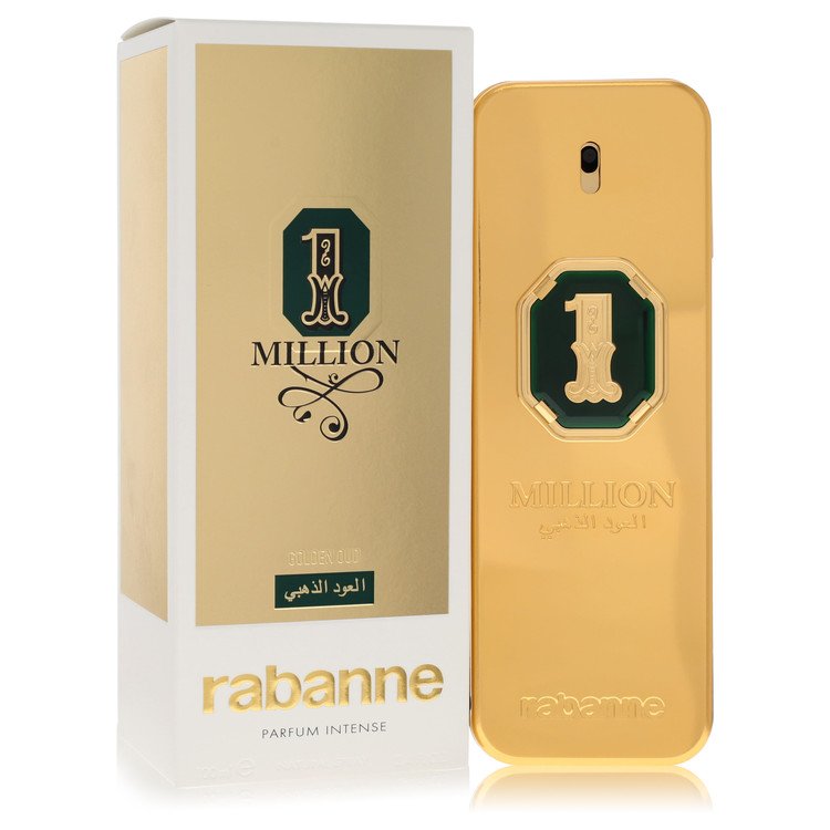 1 Million Golden Oud by Paco Rabanne - Parfum Intense Spray 3.4 oz
