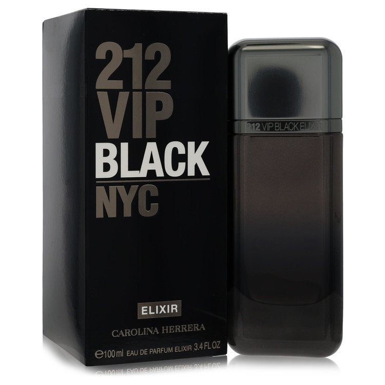 212 VIP Black Elixir by Carolina Herrera - Eau De Parfum Spray 3.4 oz
