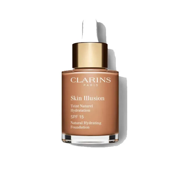 Clarins Skin Illusion Natural Hydrating Foundation LSF15 112.3 Sandalwood 30ml