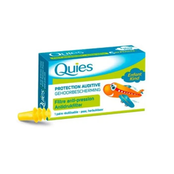 Quies Anti-Druck-Ohrstöpsel für Kinder, 2 Stück