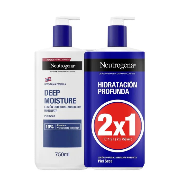 Neutrogena Hydration Lotion 2x750ml