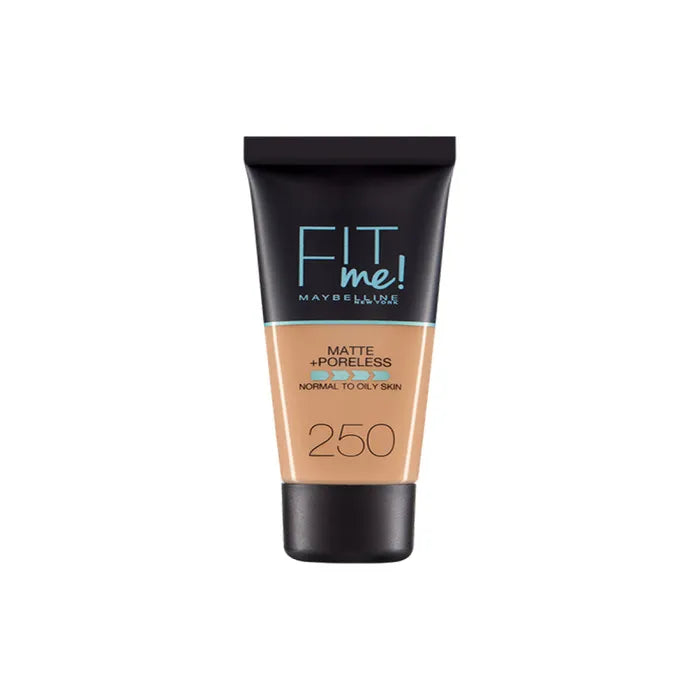 Maybelline Fit Me Matte + Poreless Foundation 250 Sun Beige