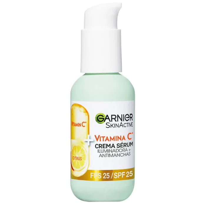 Garnier SkinActive Sérum Crème Éclat Anti-Taches Vitamine C SPF25 50ml
