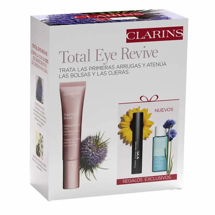 Coffret Clarins Total Eye Revive 15 ml, 3 pièces