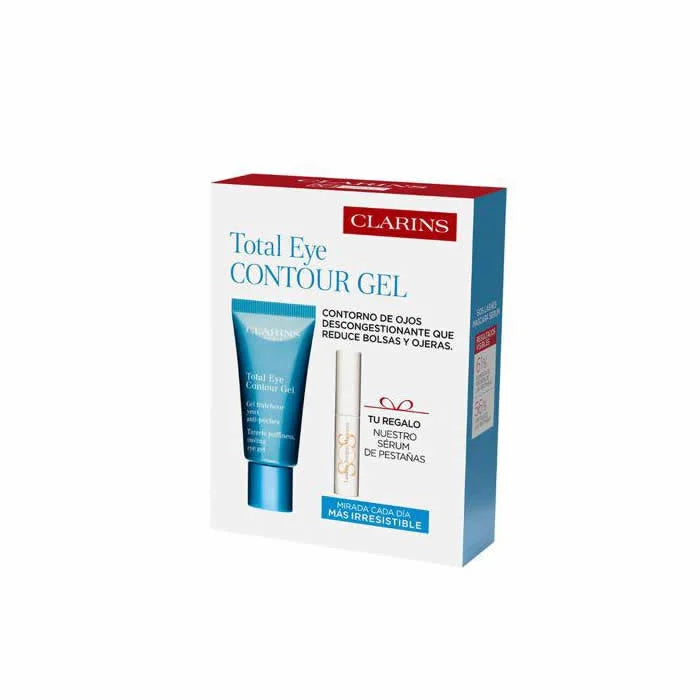 Clarins Total Eye Contour Gel 20ml Set 2-teilig