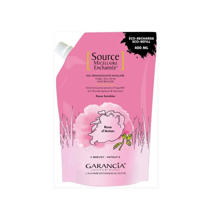 Garancia Source Micellaire Enchantée Rose d'Antan Eco-Nachfüllpackung Make-up-Entferner 400ml
