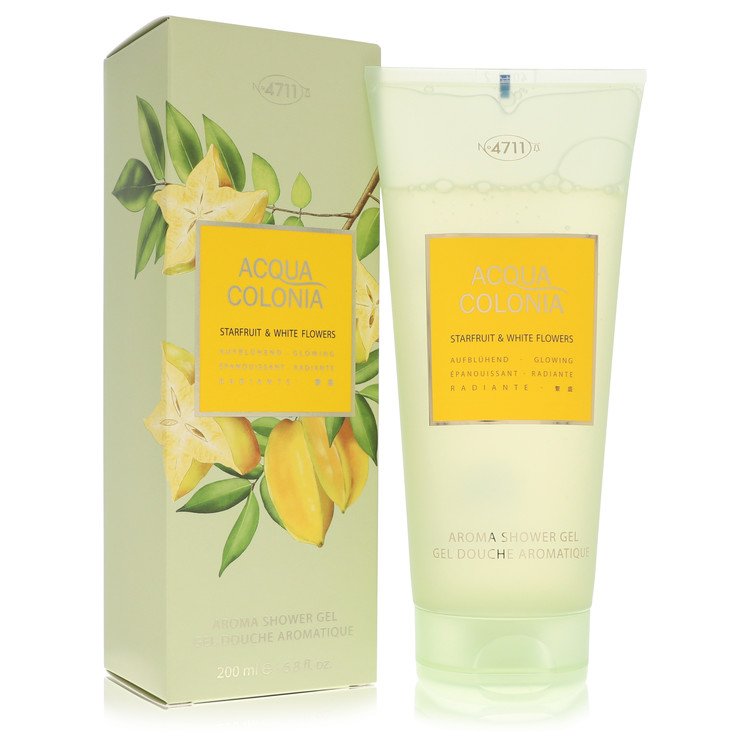 4711 Acqua Colonia Starfruit & White Flowers by 4711 - Shower Gel (Unisex) 6.8 oz
