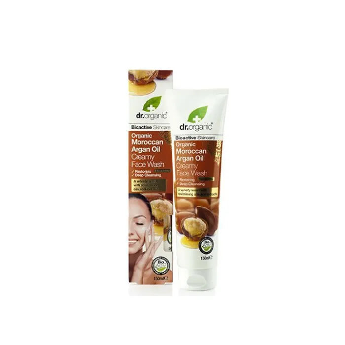 Dr. Organic Marokkanisches Arganöl Gesichtsreiniger 150 ml