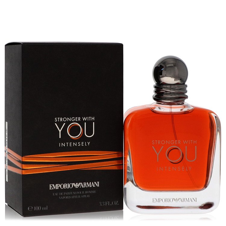 Stronger With You Intensely by Giorgio Armani - Eau De Parfum Spray 5 oz