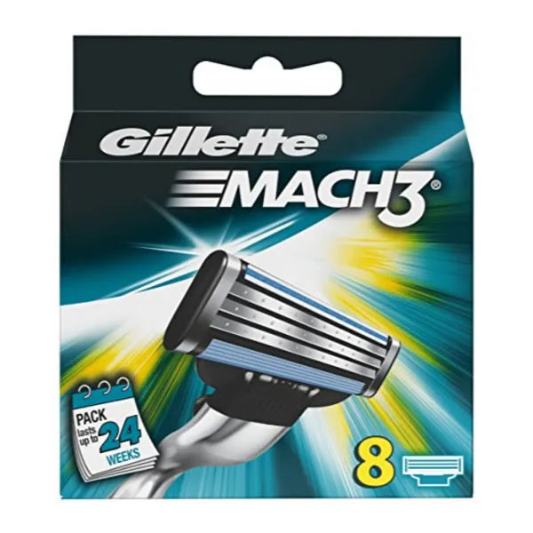 Gillette Mach3 Refill 8 Units