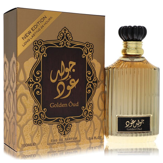 Lattafa Asdaaf Golden Oud by Lattafa - Eau De Parfum Spray (Unisex New Packaging) 3.4 oz