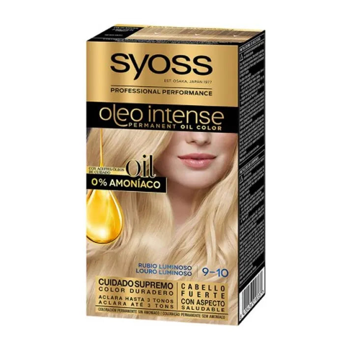 Syoss Oleo Intense Dauerhafte Coloration 9-10 Strahlendes Blond