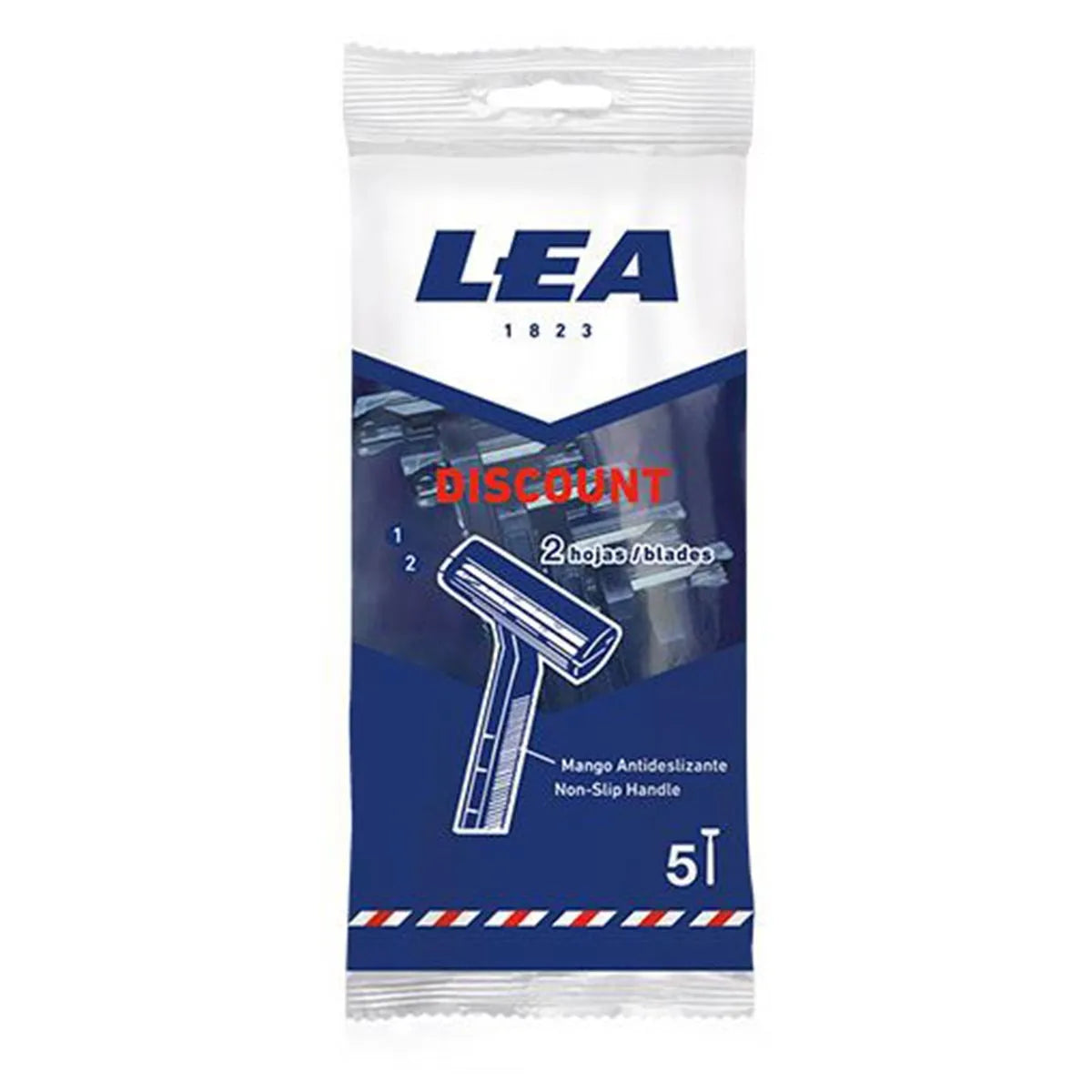 Lot de 5 rasoirs jetables Lea Discount à 2 lames