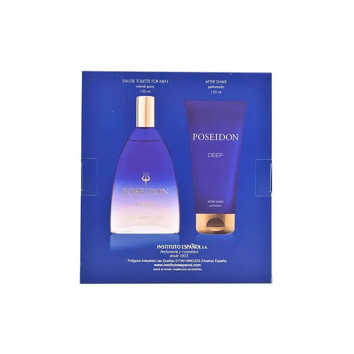 Instituto Español Poseidon Deep Eau de Toilette Spray 150ml 2-tlg. Set
