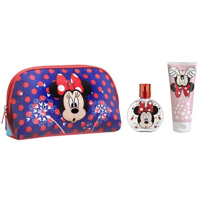 Disney Minnie Eau de Toilette Spray 50 ml, 3-teiliges Set