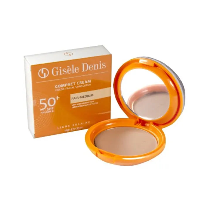 Crème Solaire Visage Compacte Gisèle Denis Spf50 + Teint Clair-Moyen 10g
