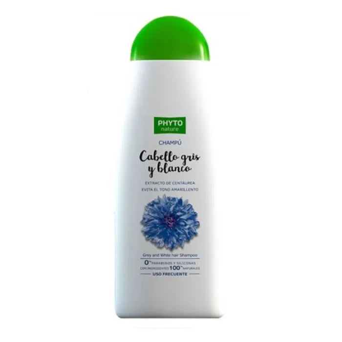 Phyto Nature Shampoo Cheveux Gris & Blancs 400 ml