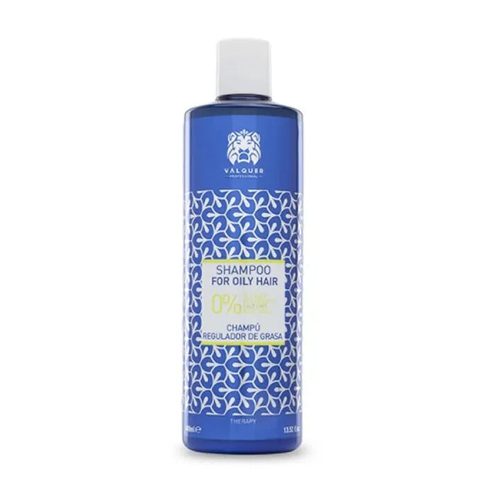 Shampooing Valquer pour cheveux gras 0 % 400 ml