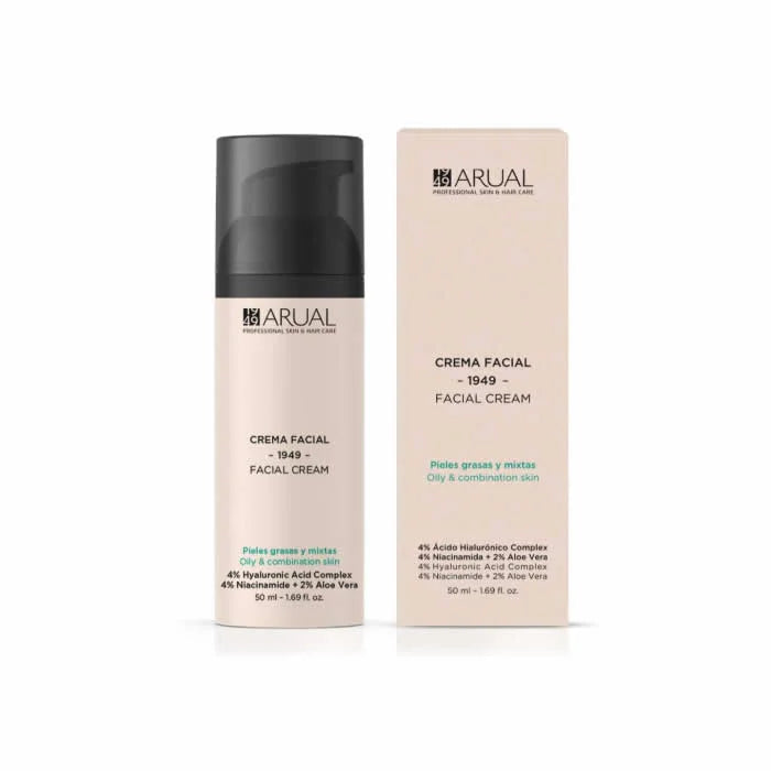 Arual Gesichtscreme für fettige und Mischhaut 50 ml