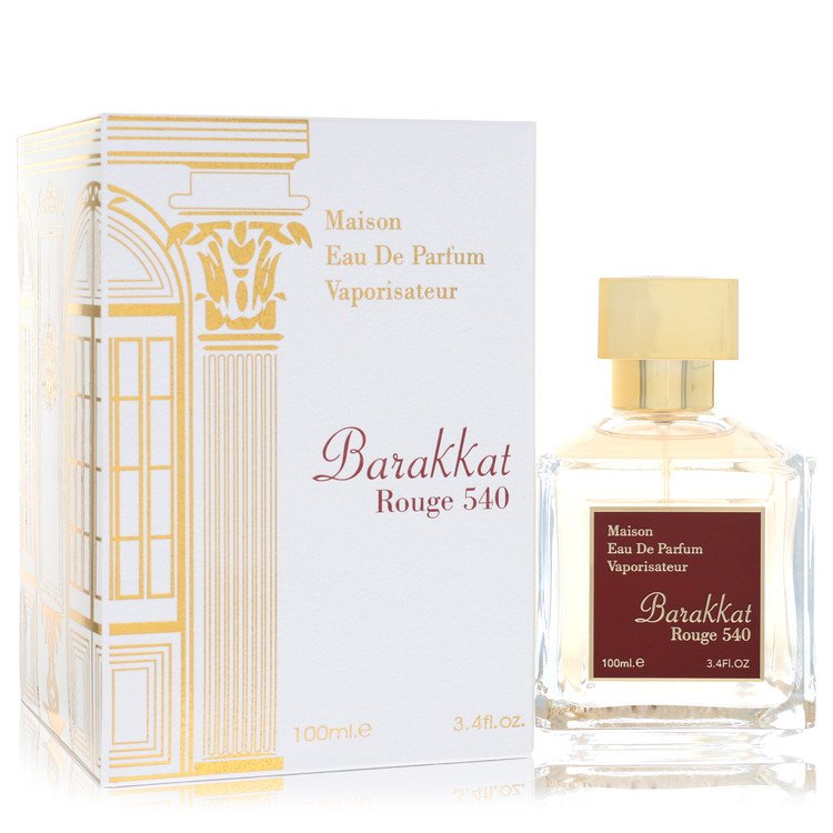 Fragrance World Barakkat Rouge 540 by Fragrance World - Extrait De Parfum Spray (Unisex) 3.4 oz