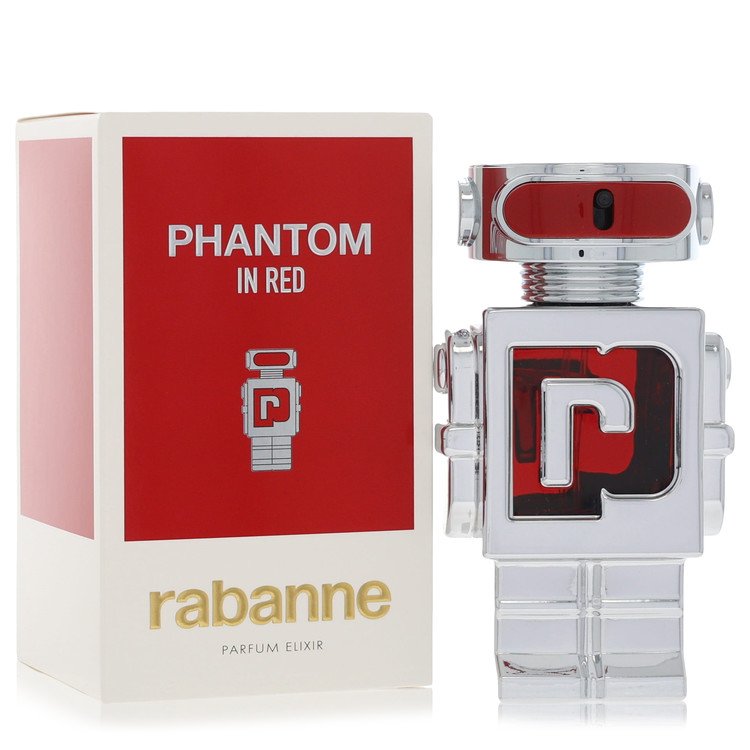 Paco Rabanne Phantom In Red Elixir by Paco Rabanne - Parfum Spray 3.4 oz