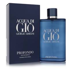Acqua Di Gio Profondo by Giorgio Armani - Eau De Parfum Spray 6.7 oz