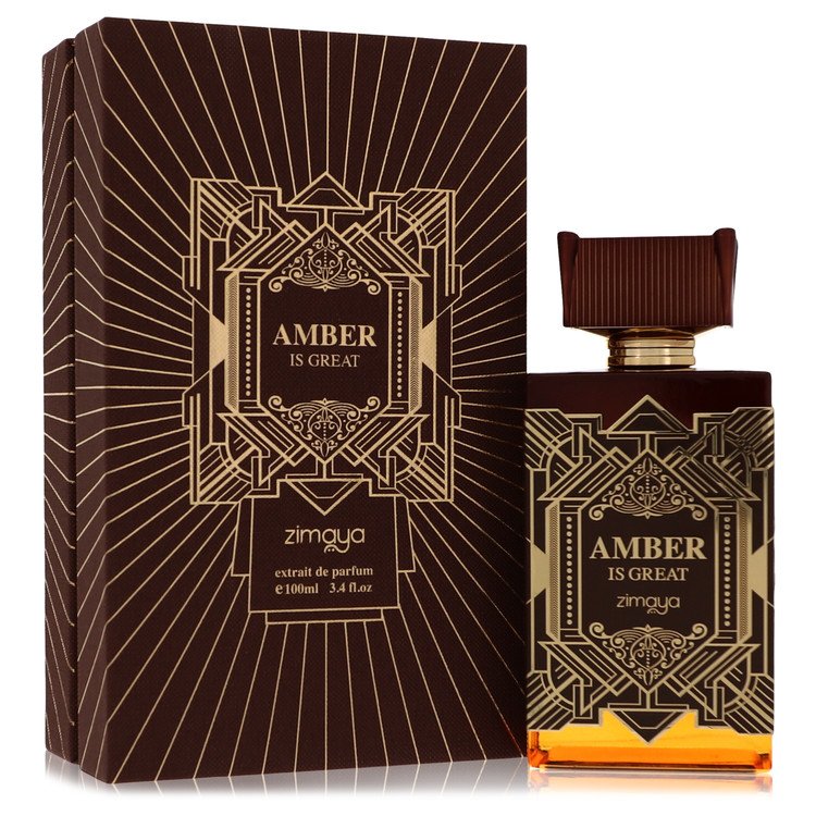 Afnan Amber is Great by Afnan - Extrait De Parfum (Unisex) 3.4 oz