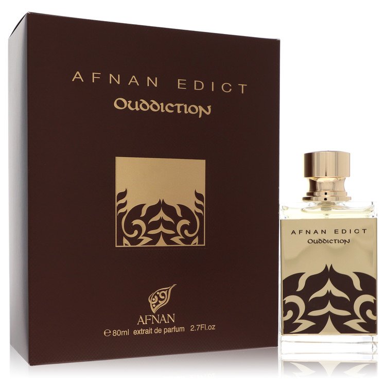 Afnan Edict Ouddiction par Afnan - Extrait de Parfum Vaporisateur (Unisexe) 80 ml