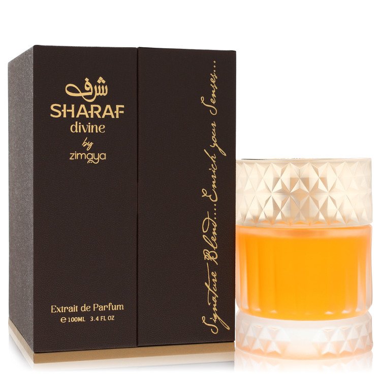 Afnan Zimaya Sharaf Divine by Afnan - Extrait De Parfum Spray (Unisex) 3.4 oz