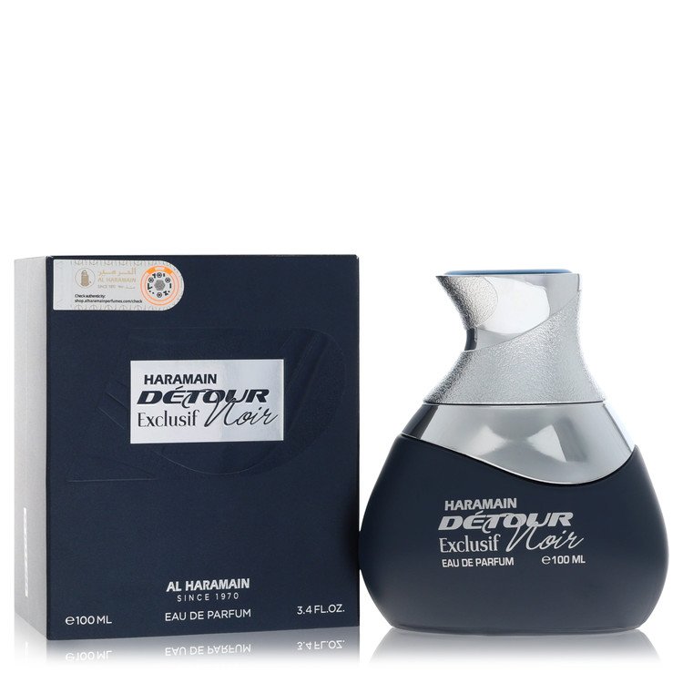 Al Haramain Detour Noir Exclusif by Al Haramain - Eau De Parfum Spray (Unisex) 3.4 oz