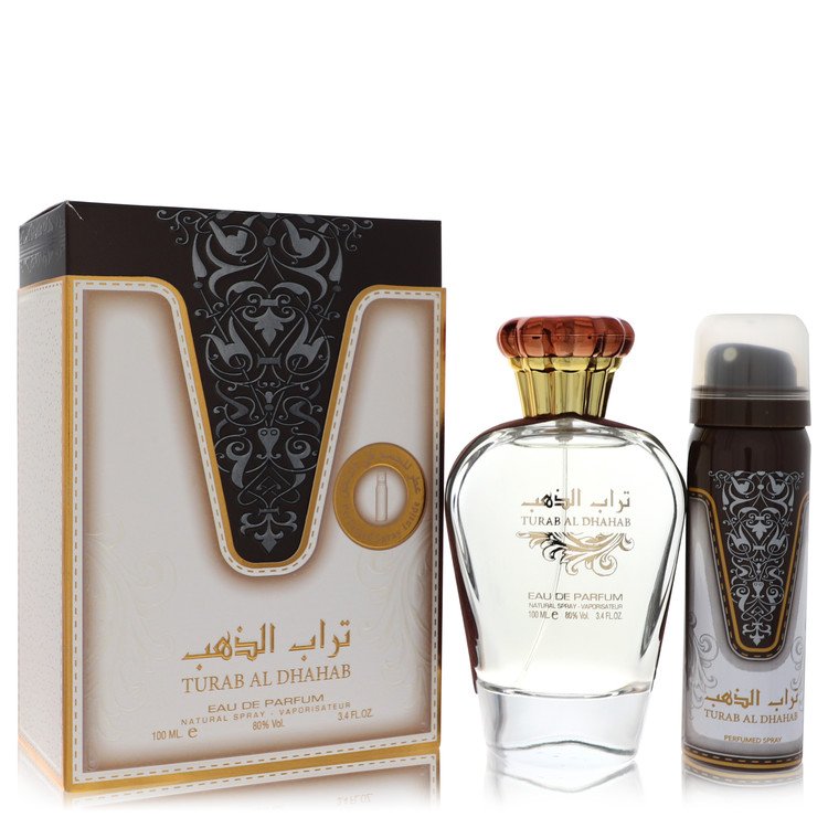 Ard Al Zaafaran Turab Al Dhahab par Al Zaafaran - Eau de Parfum en spray de 50 ml avec spray parfumé de 100 ml