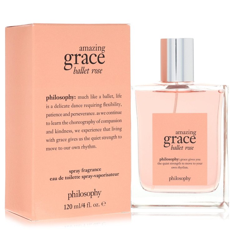 Amazing Grace Ballet Rose by Philosophy - Eau De Toilette Spray 4 oz