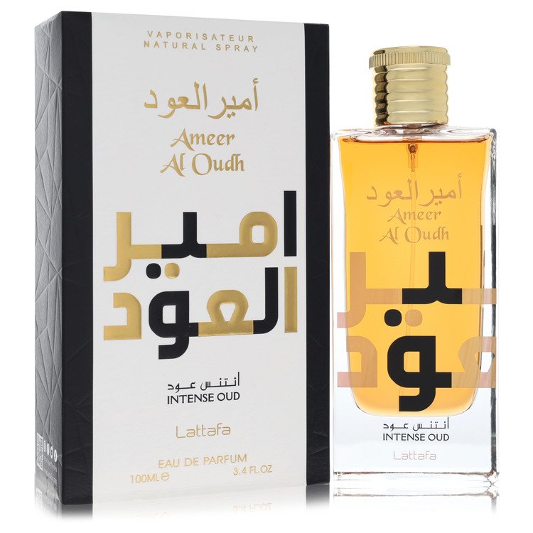 Ameer Al Oudh Intense Oud by Lattafa - Eau De Parfum Spray (Unisex) 3.4 oz