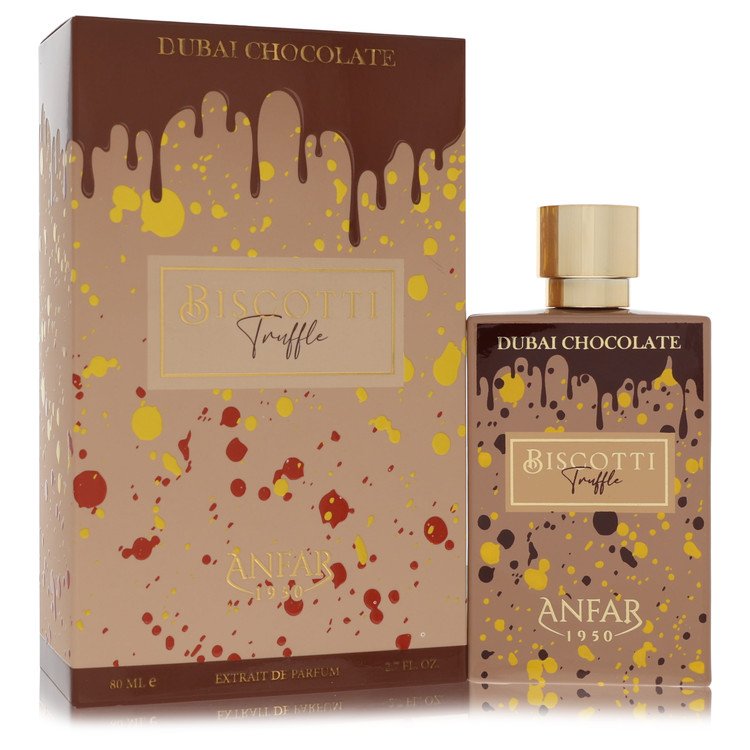 Anfar Biscotti Truffle Dubai Chocolate by Anfar - Extrait De Parfum Spray 2.7 oz