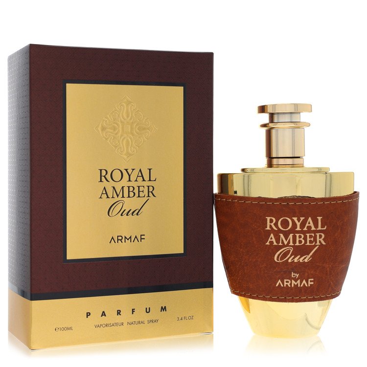 Armaf Royal Amber Oud by Armaf - Parfum Spray 3.4 oz