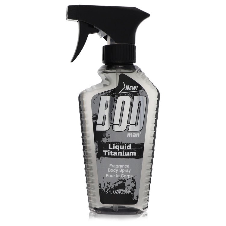 Bod Man Liquid Titanium by Parfums De Coeur - Fragrance Body Spray 8 oz