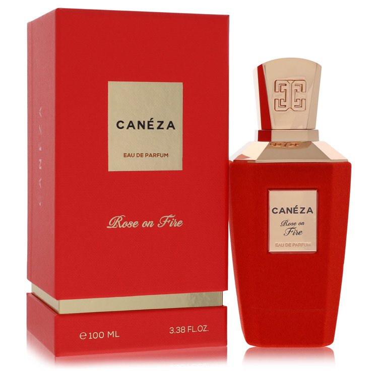 Caneza Rose On Fire by Caneza - Eau De Parfum Spray (Unisex) 3.4 oz
