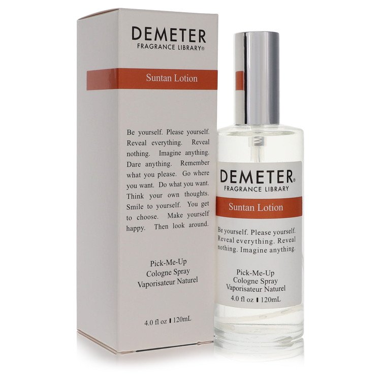Demeter Suntan Lotion by Demeter - Cologne Spray 4 oz