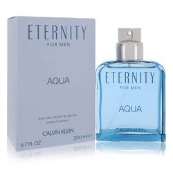 Eternity Aqua by Calvin Klein - Eau De Toilette Spray 3.4 oz