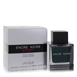 Encre Noire Sport by Lalique - Eau De Toilette Spray 3.3 oz