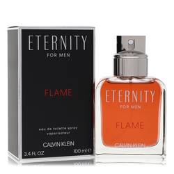 Eternity Flame by Calvin Klein - Eau De Toilette Spray 3.4 oz