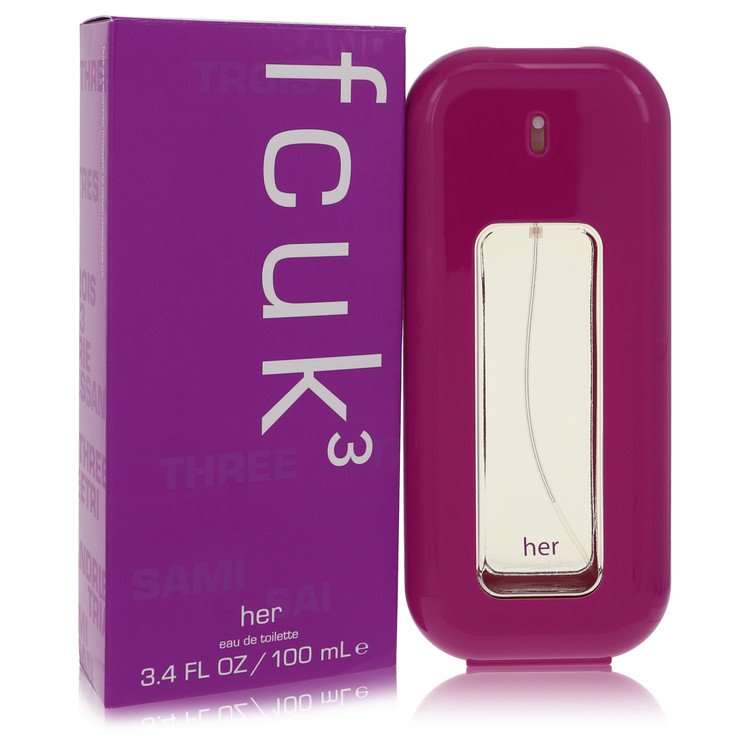 Fcuk 3 by French Connection - Eau De Toilette Spray 3.4 oz