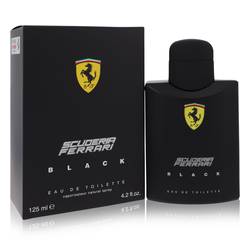 Ferrari Scuderia Black by Ferrari - Eau De Toilette Spray 4.2 oz