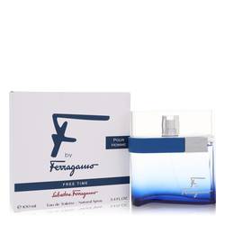 F Free Time by Salvatore Ferragamo - Eau De Toilette Spray 3.4 oz