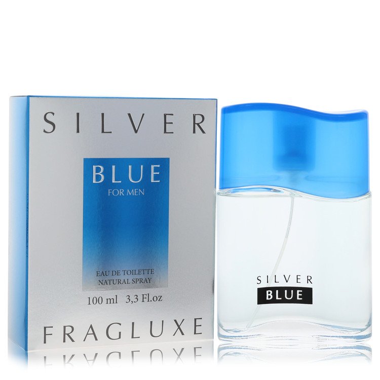 Fragluxe Silver Blue by Fragluxe - Eau De Toilette Spray 3.3 oz