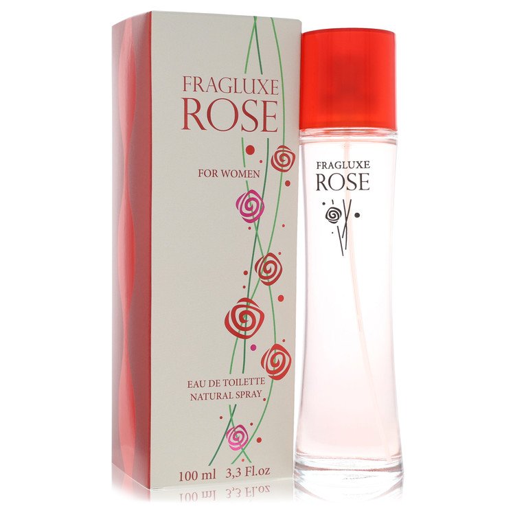 Fragluxe Rose by Fragluxe - Eau De Toilette Spray 3.3 oz