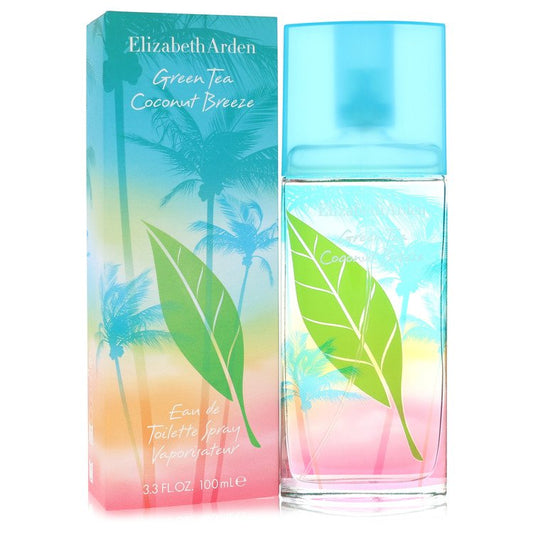 Green Tea Coconut Breeze by Elizabeth Arden - Eau De Toilette Spray 3.3 oz
