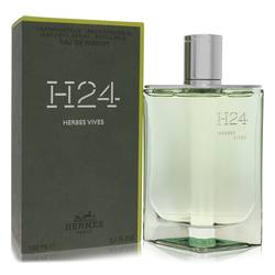 Hermes H24 Herbes Vives by Hermes - Eau De Parfum Refillable Spray 1.7 oz