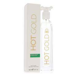 Hot Gold by Benetton - Eau De Toilette Spray 3.3 oz