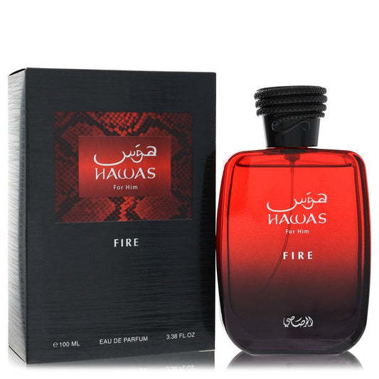 Hawas Fire by Rasasi - Eau De Parfum Spray 3.3 oz